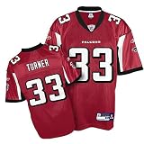 Reebok Youth Atlanta Falcons Michael Turner Replica Jersey,Red,X-Large