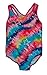 Speedo Big Girls' Tie Dye Stars Racerback One Piece Swimsuit