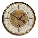 Uttermost Leonardo Script Cream Wall Clock