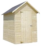Jardipolys - Abri range outils en bois 2,07m  - L122cm x P170cm
