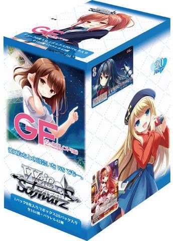 GF Beta / Girlfriend Beta Weiss Schwarz by Bushiroad Japanese Language Booster Box Contains 20 Packs