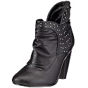 Buffalo Girl 237540 SYN GRAIN PU BLACK 01 Damen Stiefel