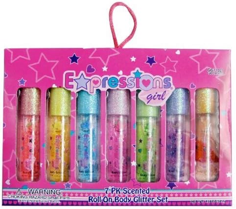 Scented Roll On Body Glitter Party Accessory by Expressions Girl