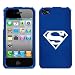 Search : APPLE IPHONE 4 4G SUPERMAN WHITE SYMBOL ON A BLUE HARD CASE COVER