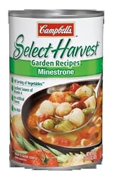 Campbell's Select Minestrone Easy Open, 18.6-Ounce Cans (Pack of 12)
