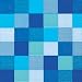 Servietten Check Blau