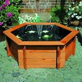 Eigenschaften Promex  / Sechseck-Hochteich 125 cm Solar