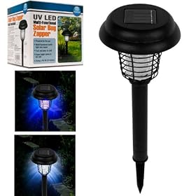 Solar Light/Bug Zapper Combo, Model# SLBZ-12/4601