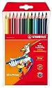 Schwan-Stabilo 203/12-01 - Farbstifte Trio 12Stück Dreieckig Ergonomic