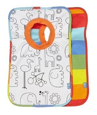 Toddler Pull Over Bib - 2pk