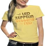 Bravado Young Mens Led Zeppelin Hawaii 71 T-Shirt, Yellow, Medium