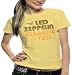 Bravado Womens Led Zeppelin Hawaii 71 T-Shirt, Yel