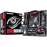 Gigabyte X99M Gaming Motherboard (Intel Core i7, Socket 2011-3, X99 Express, Micro ATX SATA/RAID/PCIe, Gigabit, LAN)