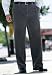 Six-Wale Plain Front Corduroy Pants