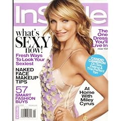 In Style, June 2008 Issue Cameron Diaz and Miley Cyrus