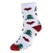 Ayliss Women Christmas Fuzzy Socks Winter Holiday Warm Socks Plush Slipper Socks 6 Pairs