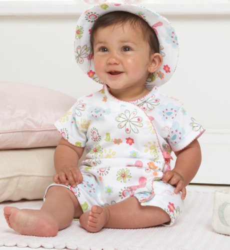 Pure Cotton AllinOne and Hat Wrap Outfit