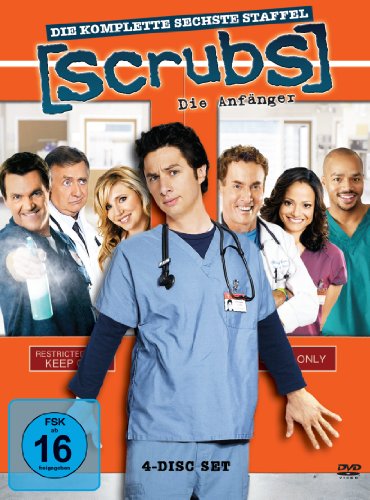 Scrubs: Die Anfänger – Die komplette sechste Staffel (4 DVDs)