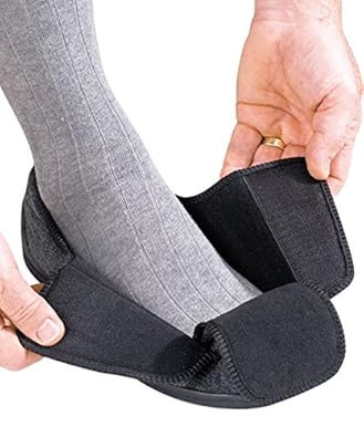 extra wide slippers for swollen feet