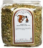 Bergin Nut Company Pepitas, Roasted Salted, 14-Ounce Bags (Pack of 4)