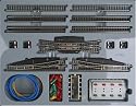 T3  Extension Set w/ Electric turnouts -Z scale