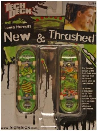 Tech Deck - New & Thrashed - Two Finger Skateboards - Lewis Marnell