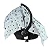 Baby Car Seat Canopy Cover - Soft & Breathable, Trendy Design, Protects Your Baby - Can Be Used As A Blanket, Stroller Cover & Nursing Cover - Star - By SCUDDLES