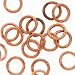Genuine Copper Open Jump Rings 6mm 19 Gauge (25)