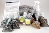 Microgreens Growing Kit - Grow Micro Greens & Baby Salad - Soil Based Indoor Garden: Sunflower, Buckwheat, Pea & More
