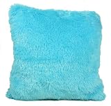 Blue Flurry Teddy Bear Pillow Sham