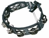 Latin Percussion LP160 Mountable Cyclops Tambourine, Black
