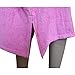 Lightahead Cotton Surf Beach Hooded Poncho Changing Bath Robe Towel with Pocket (Pink) (Adults)