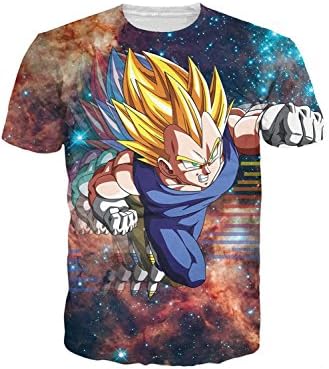 Dragon Ball Z Shirt 3D Print Hoodie Creative Graffiti Sweatshirt Goku Costume