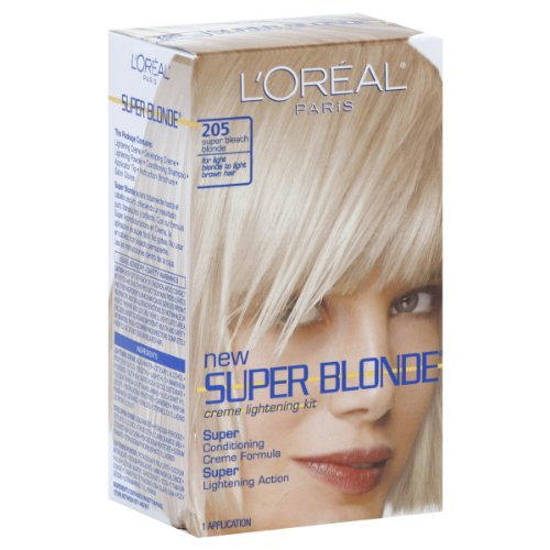 Best Price L'Oreal Paris Super Blonde Crème Lightening Kit, Light Brown to Light Blonde