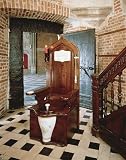 Herbeau Dagobert Wooden Throne Toilet