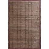 2' x 3' Villager Coffee Environmentally Friendly Bamboo Rug by 