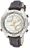 Timex Herren-Armbanduhr XL Timex Epedition E-Altimeter Analog Leder T2N728