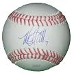 Mike Olt Autographed ROLB Baseball, Texas Rangers, Proof Photo