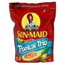Sun Maid Tropical Trio, 7-Ounce Bags (Pack of 6)