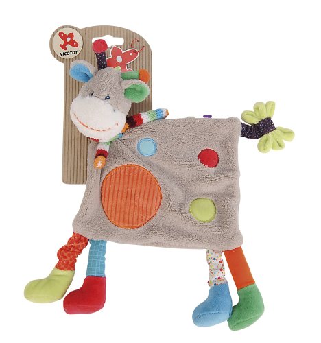Simba 6305791322 - Nicotoy Baby Schmusetuch Giraffe mit 4 Pfoten Preisvergleich