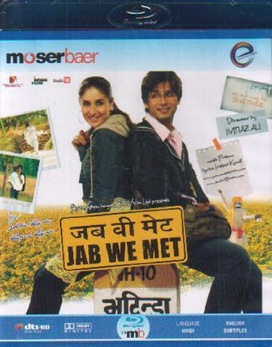 Kareena Kapoor Jab We Met [(Bollywood Movie / Indian Cinema / Hindi Film Blu ray DVD) [Blu-ray]