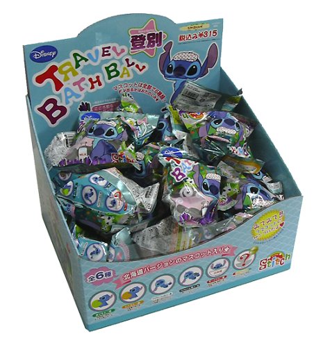 ディズニー/スティッチ☆マスコットが飛び出る入浴剤《登別》