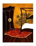 Asian Dream I by Krista Sewell. CANVAS ROLLED. 8.04 inches width by 9.90 inches height. Highest Quality Art Poster Print