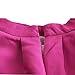 Face N Face Women's High Waisted A Line Pleated Full Midi Skirt with Pockets