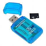 8GB MicroSD Flash Card w/ SD Adapter + 4-in-1 USB Memory Card Reader