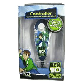 Ben 10 Licenced Alien Force Wireless Nunchuck (Wii)
