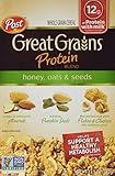 UPC 884912004567 product image for Post Great Grains Protein Cereal Blend, Honey/Oats/Seeds, 13.5 Ounce | upcitemdb.com