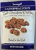 Lady Walton's Dark Chocolate & Toffee Bite-Size Snacks