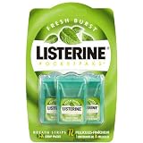 Listerine PocketPaks Breath Strips (72 Ct) - Fresh Burst (6 Pack)