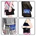 OXA Waterproof Pouch Dry Bag with Adjustable Waist Strap for Beach, Fishing, Hiking, Bigger Space Lightweight, Perfect Protection for Phone, Camera, Cash From Water, Sand, Dust and Dirt (Blue + Black)
